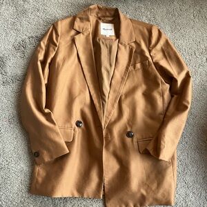 Madewell Beige Blazer | Small